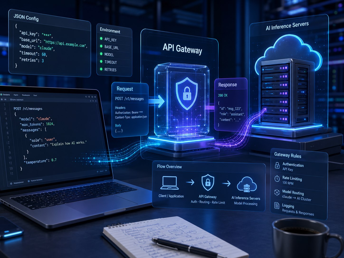 Claude API 中轉站配置指南：從 JSON 參數到穩定調用的完整實踐