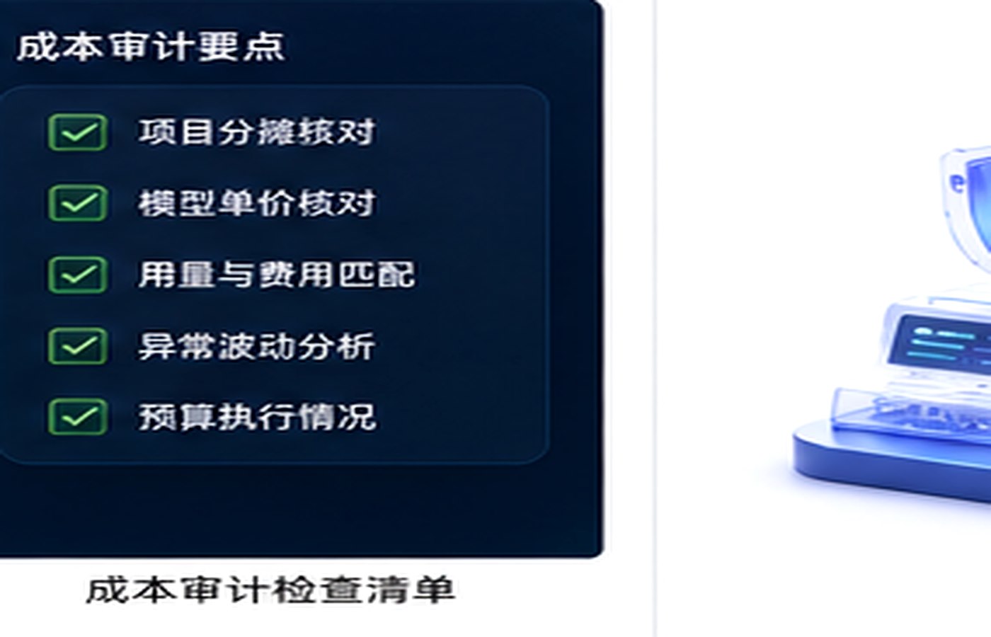 成本审计检查清单