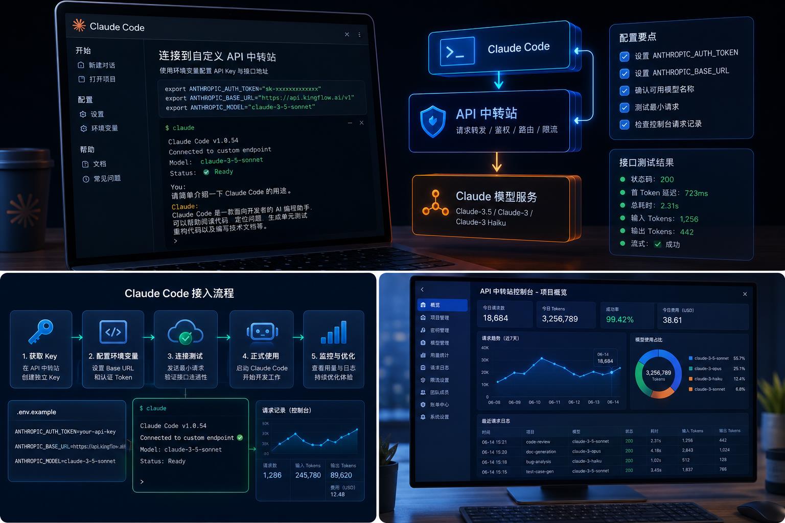 Claude Code環境變量與控制臺配置