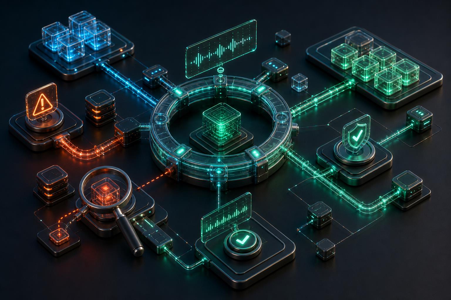 3D 連通驗證與排錯