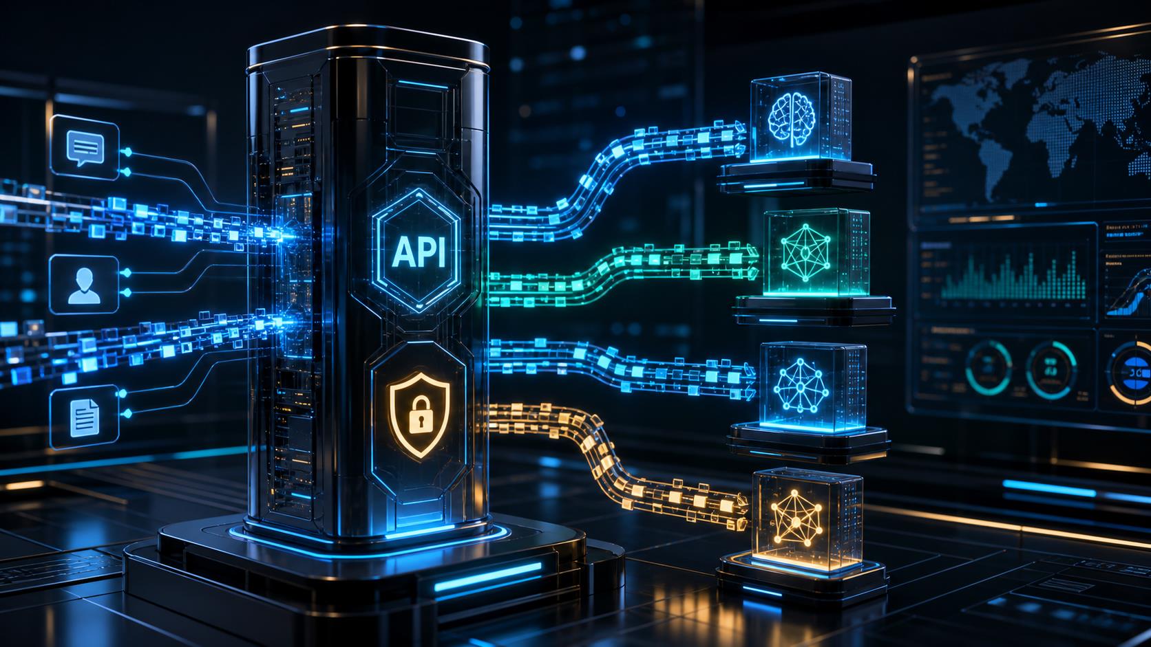 圖2：API 中轉站適合做統一鑒權、請求轉發、模型路由和調用監控，減少業務系統重復造輪子。