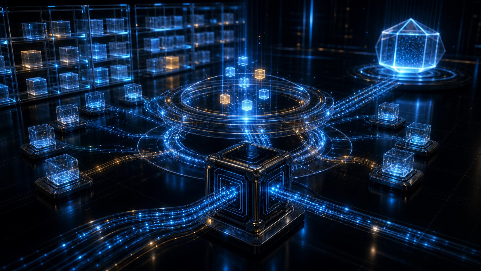 3D 科技渲染配圖 3