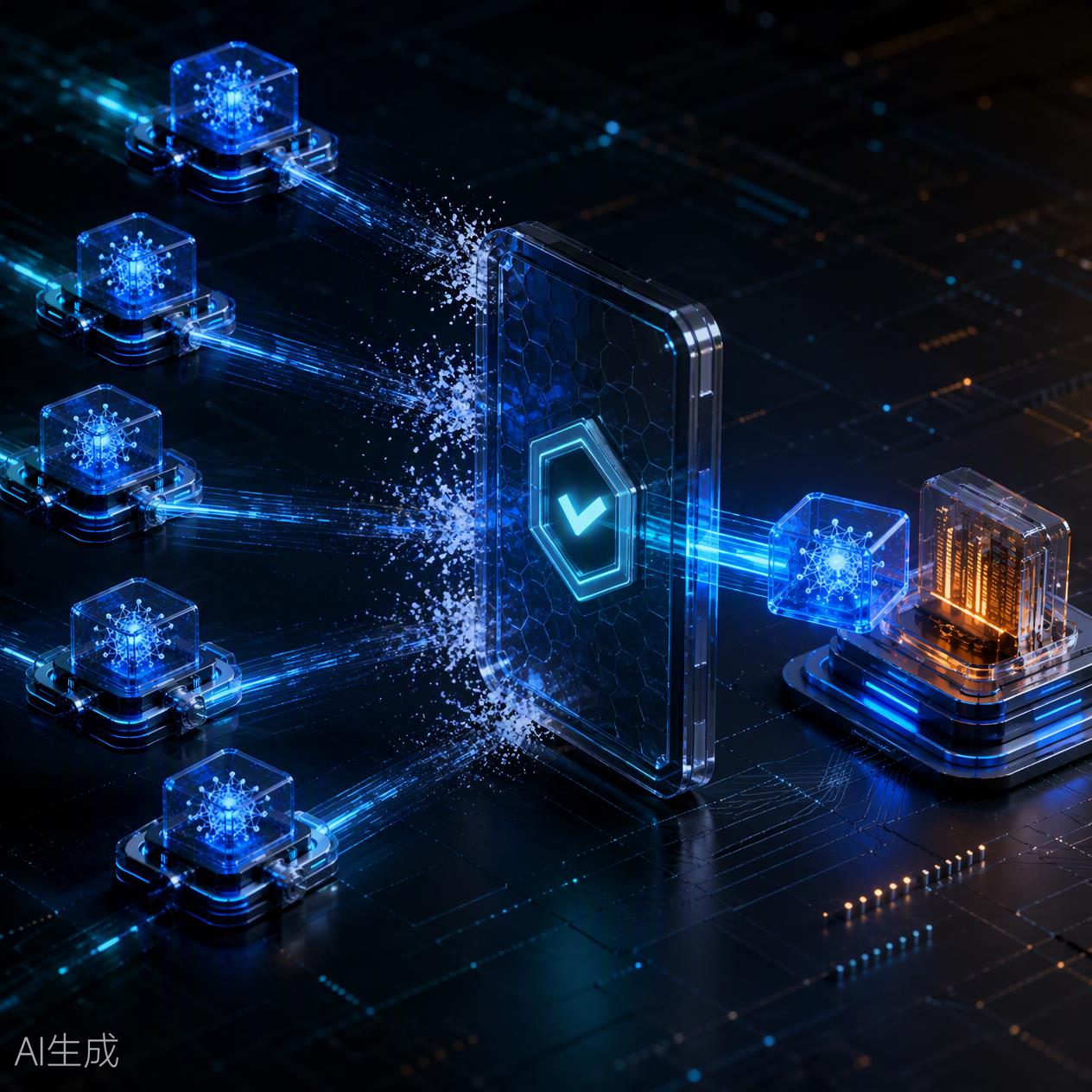 重復請求被緩存層攔截的 API中轉站 3D 渲染圖